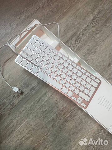 Клавиатура apple проводная объявление продам