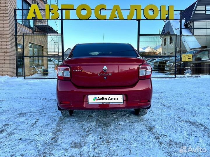 Renault Logan 1.6 МТ, 2015, 131 454 км