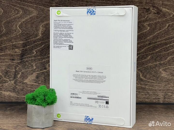 iPad 10.9 64gb WiFi + Cellular