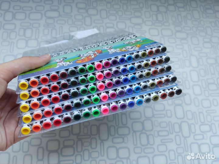 Фломастеры для рисования 18 цветов 