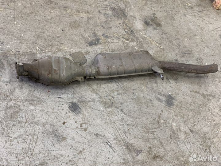 Средняя часть выхлопа Subaru Forester SG