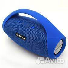 Портативная колонка Hopestar H32 синяя