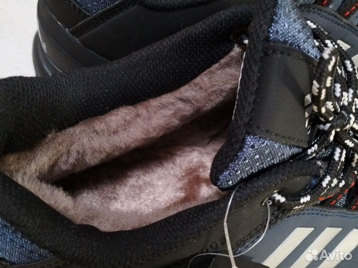 Мужские зимние кроссовки с мехом
