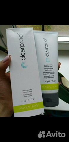 Маска на основе угля для глубокого очищения кожи