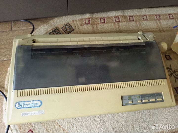 Матричный принт Президент СССР винтаж запчасти