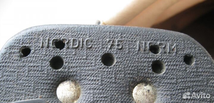 Лыжные ботинки botas, р-р 25.5, кожа, неутеплённые