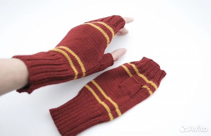 Митенки в цветах факультетов Хогвартса