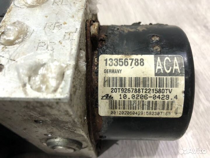 Блок abs Chevrolet Cruze J300 2011 2012 2013 2014