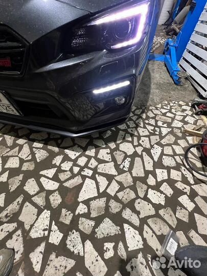 Сплиттер для subaru