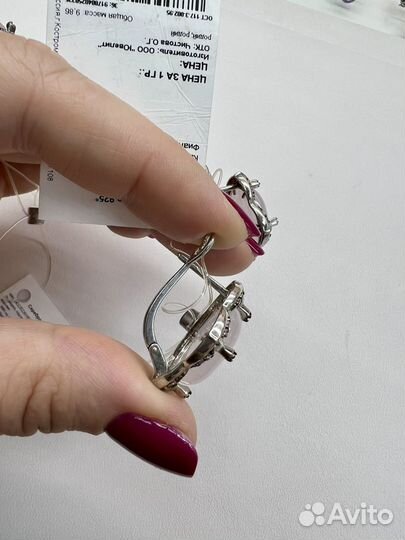 Новый комплект из серебра 925