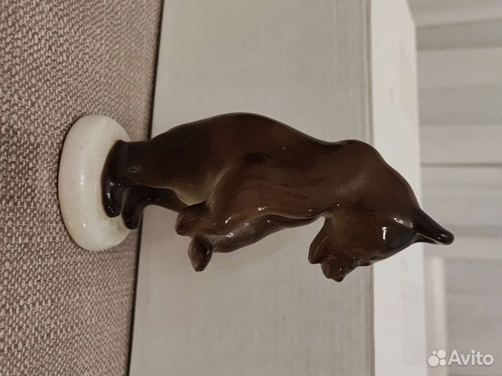 Медведь фарфор СССР