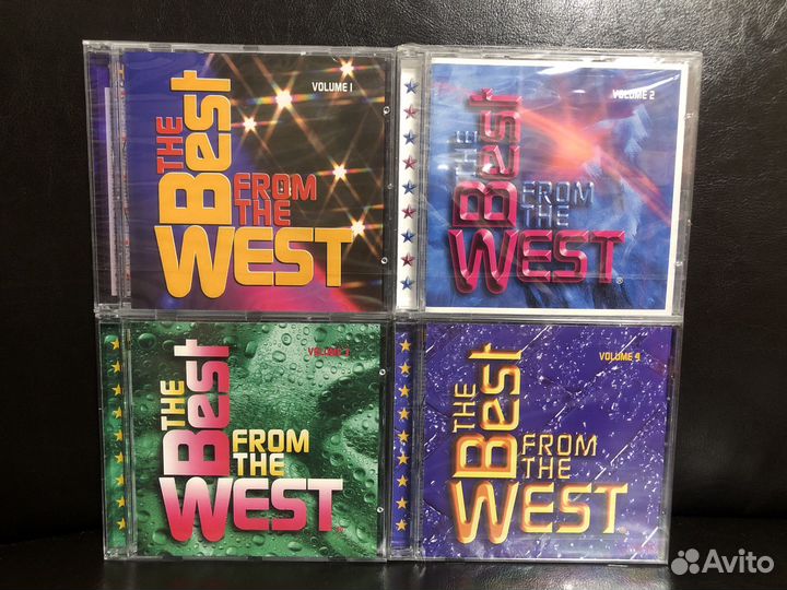 The Best From The West Volume 1,2,3,4, - 1996 -199