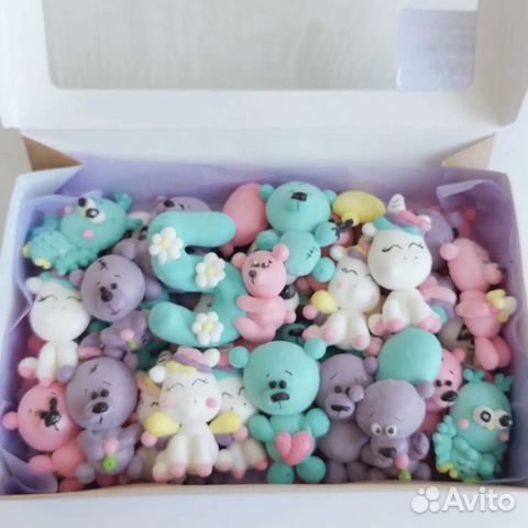 Фигурный маршмеллоу ручной работы