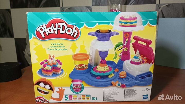 Play-Doh вечеринка с тортом Cake Party