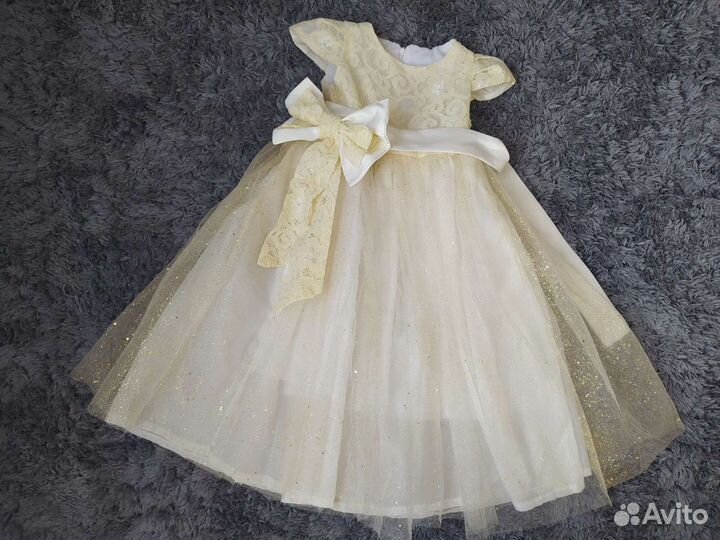 Нарядное платье для девочки 98 104