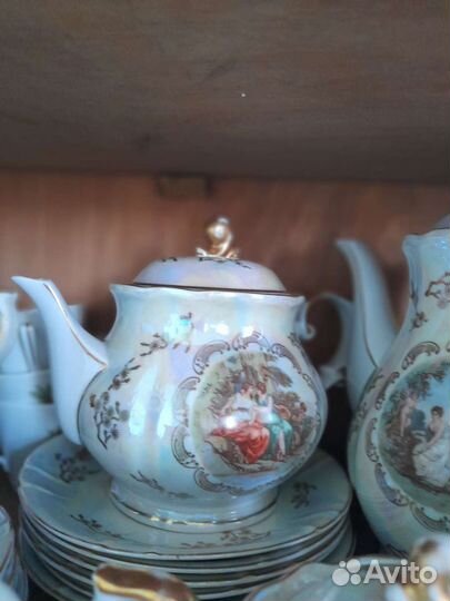 Чайно кофейный сервиз гдр