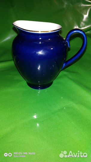 Кобальт Фарфор лфз - Молочник и Сахарница