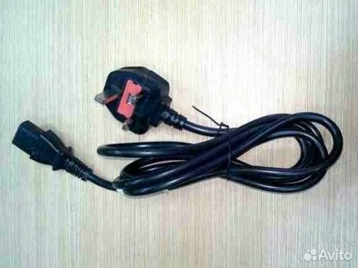 Кабель питания BS 1363 британская вилка C-13