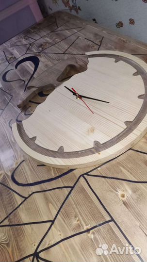 Часы настенные ручной работы