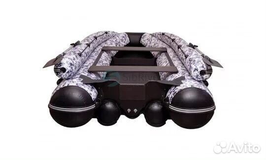 Лодка пвх allaska-390 drive LUX камуфляж (cifra)