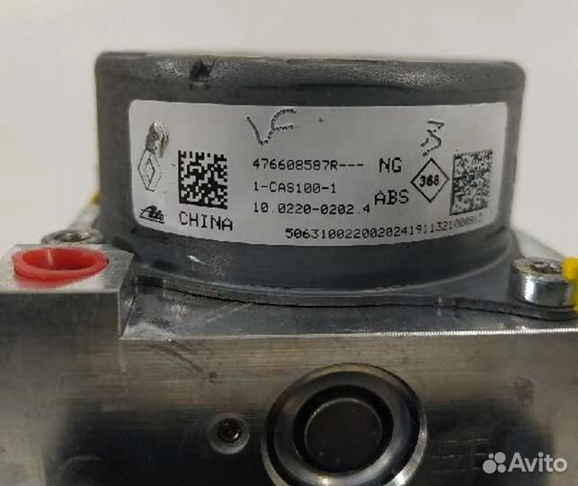 Блок абс 476600587R Dacia Dokker - года