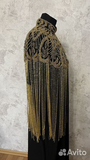 Накидка из бисера