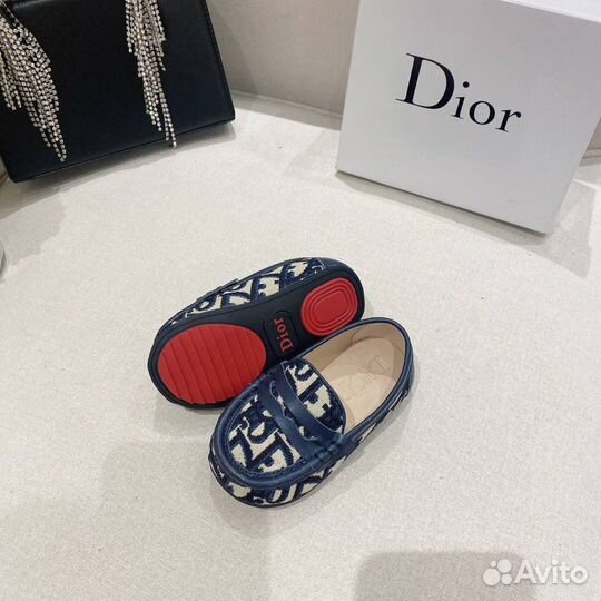 Детские мокасины Dior