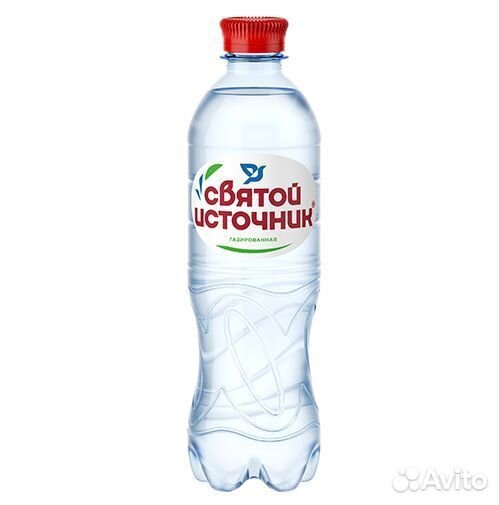 Минеральная вода Святой Источник газ 500мл (опт)