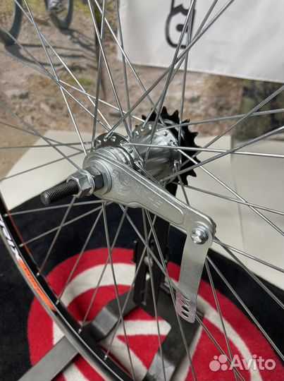 Колесо 28 заднее в сборе под ножной тормоз