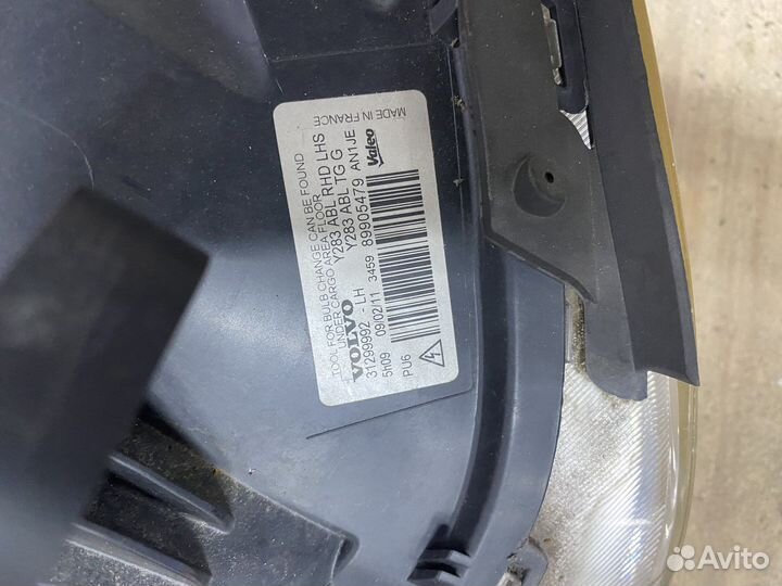 Фара Volvo S60 FS