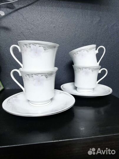 Чайные пары сервиз фарфор Китай винтаж набор