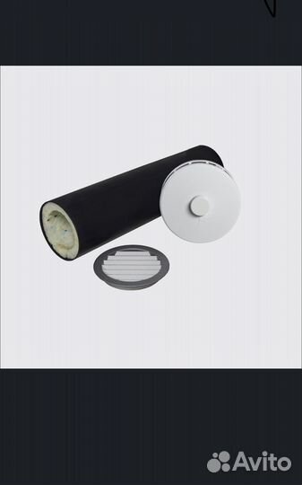 Круглый приточный клапан кив-125 с 500 мм