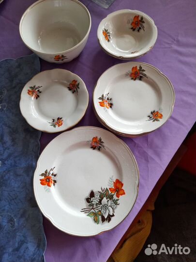 Тарелки з-д Дулево