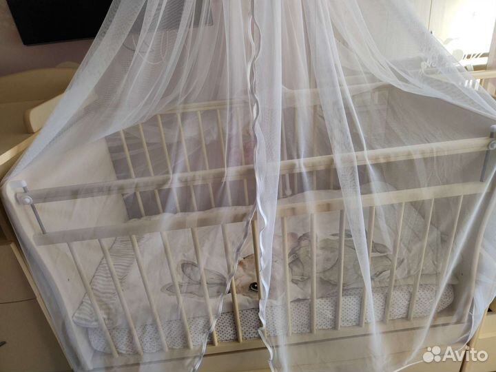 Детская кроватка трансформер