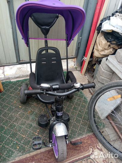 Коляска велосипед