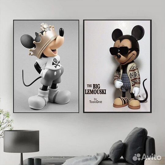Модная картина -Мультяшки