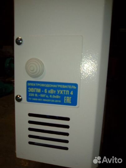 Электрический котел одноконтурный на 6 квт