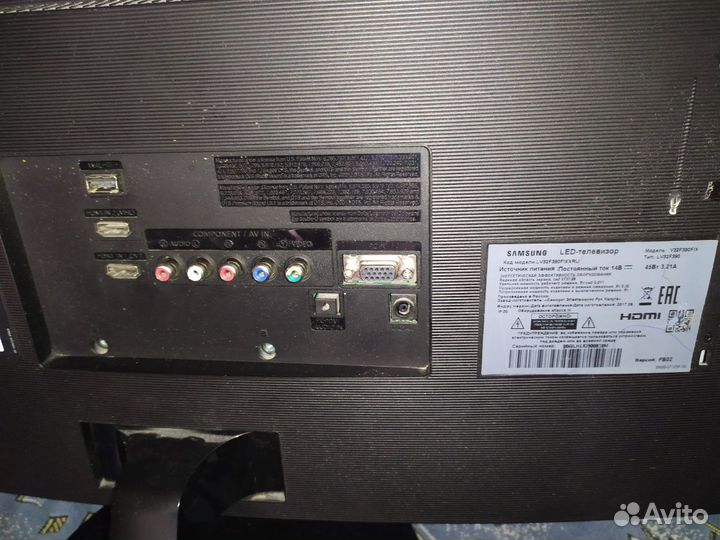 Плата телевизора Samsung v32f390fix LV32F390