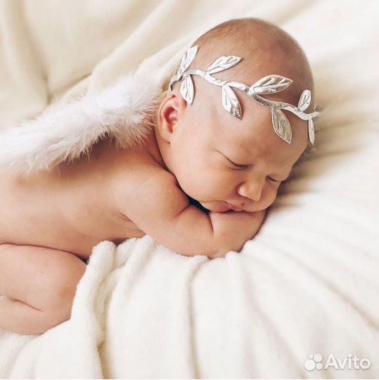 Крылья ангела для фотосессии 0-9мес младенцам