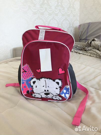 Рюкзак новый «№1 School Медвежонок»