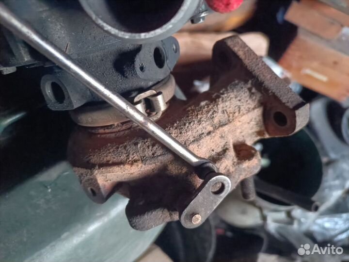 Турбина 4D-56 на запчасти трещина на горячей части