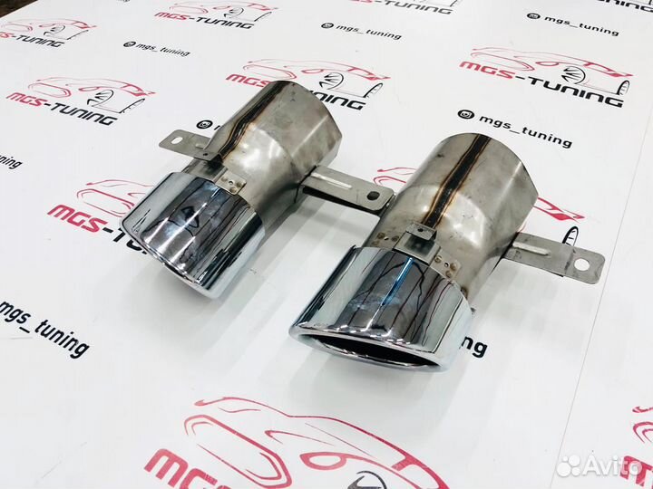 Насадки на выхлоп w177/118 Style 35 AMG Chrome