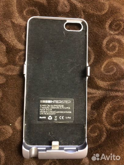 Чехол аккумулятор iPhone 5, 5s,se