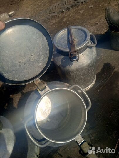 Фляга алюминиевая бу 40л