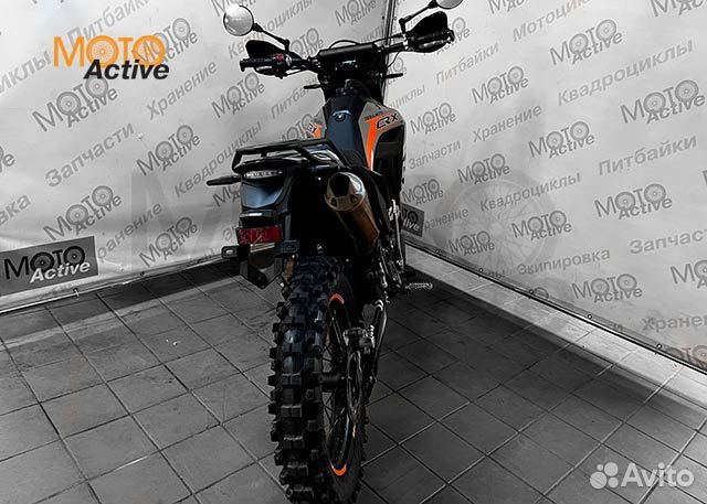 Мотоцикл regulmoto CR-X 300 (с птс) черный-оранжев