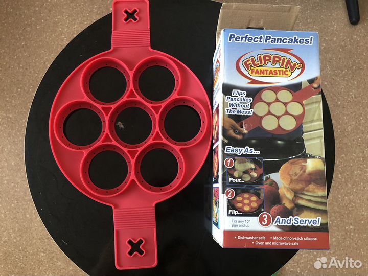 Силиконовая форма для оладьев
