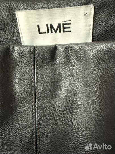 Юбка из искусственной кожи