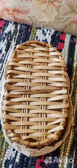 Корзинка плетенная