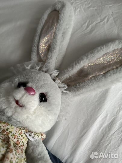 Заяц в платье символ года, мягкая игрушка новая