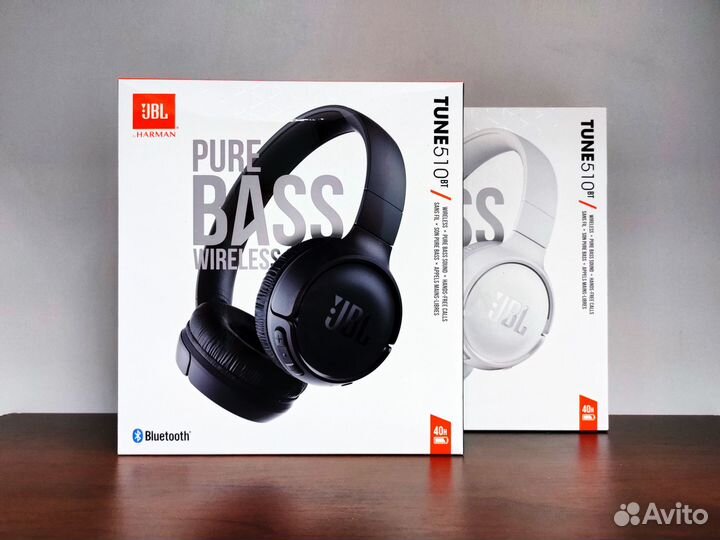 Беспроводные наушники JBL Tune 510Bt / Новые